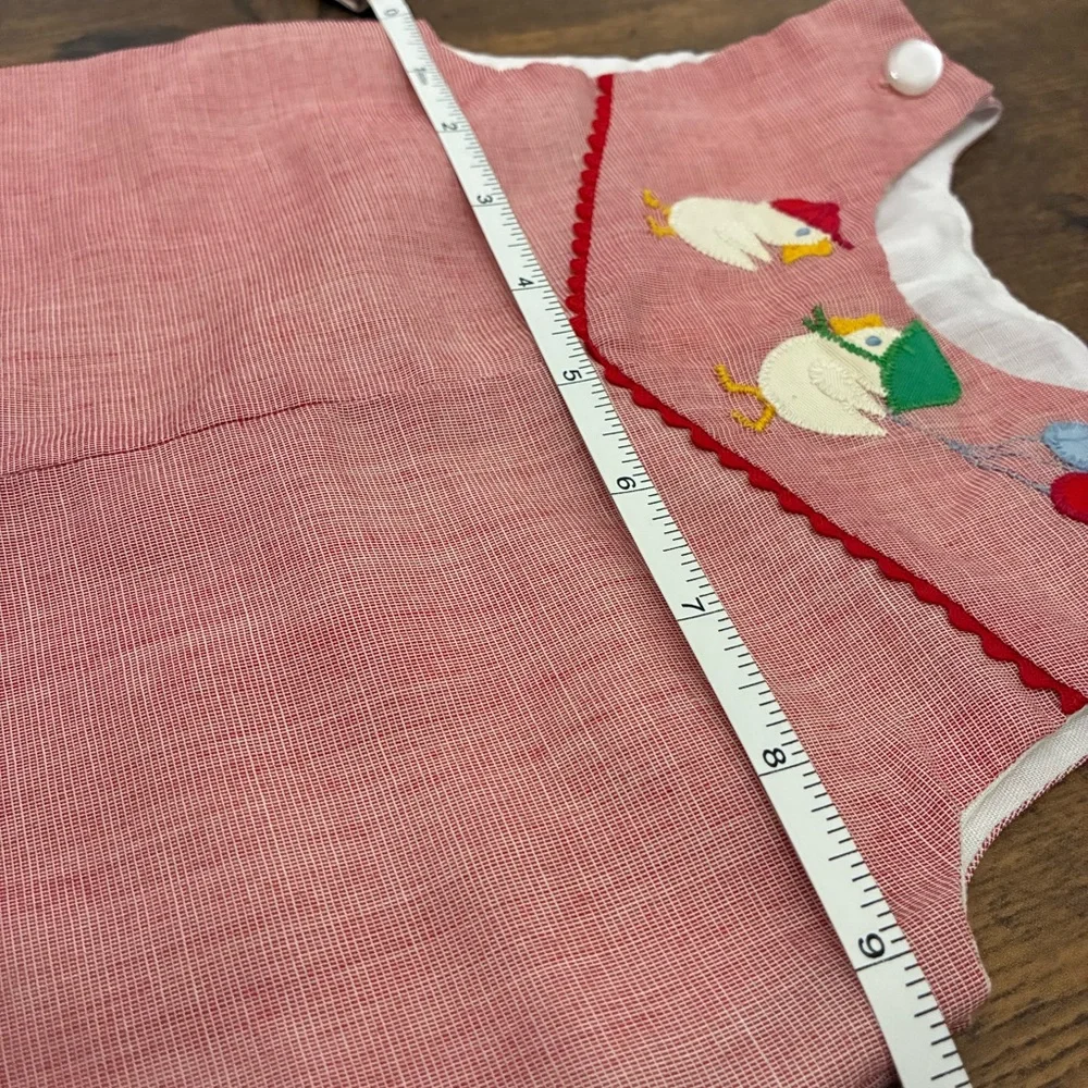 Handmade Infant Duck Onesie